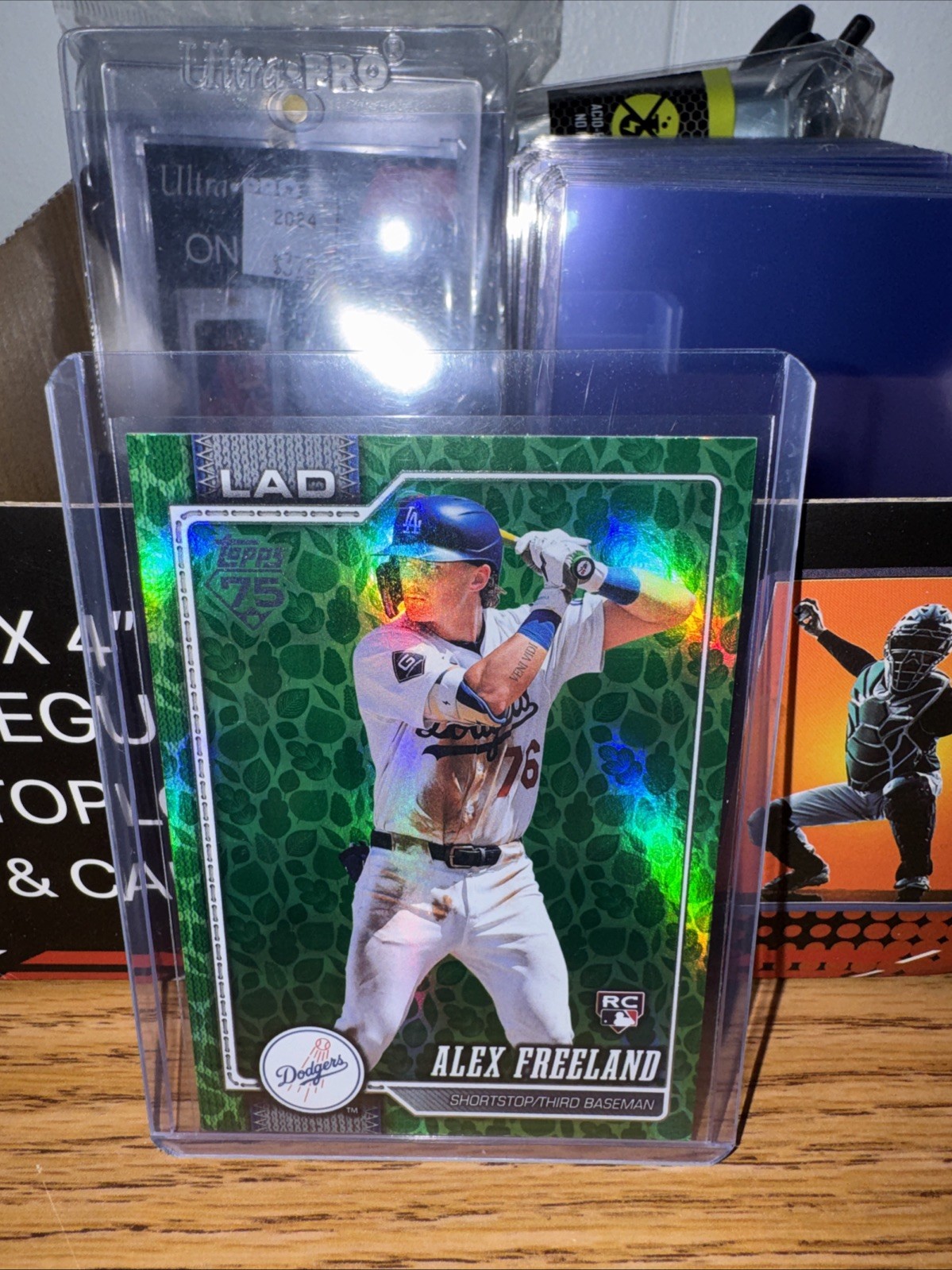 2026 Topps Series 1 Baseball Easter Holiday Insert Alex Freeland #74