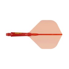 CUESOUL ROST 77 Integrated Shaft  Flight - Big Standard Medium Transparent Red