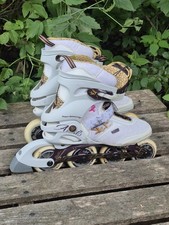K2 Alexis W Inline Skates Women Size9.5 Breast Cancer Awareness Roller Blades