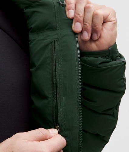 M8-1 NWT Size L Lululemon Navigation 700-Down-Fill Hoodie Rainforest Green - Picture 8 of 15