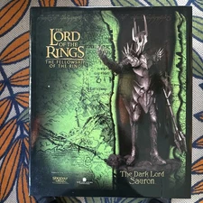 Lord of the Rings The Dark Lord Sauron Sideshow Weta Polystone 24'' Statue