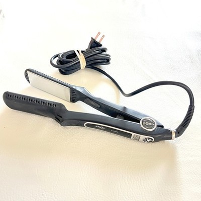 CROC Classic Hair Crimper Iron Black Turbo Ion BC-CR1 Flat  display picture 1