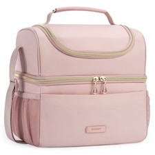 Dual Compartment Lunch Bag Women Insulated Lunch Box Cooler Bag For Men Women Wo
