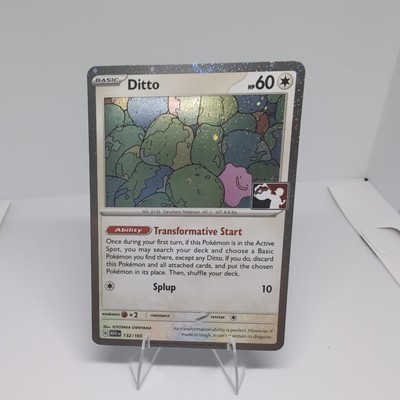 Ditto 132/165 Pokemon 151 Master Set Play! Stamp Series 6 Galaxy
