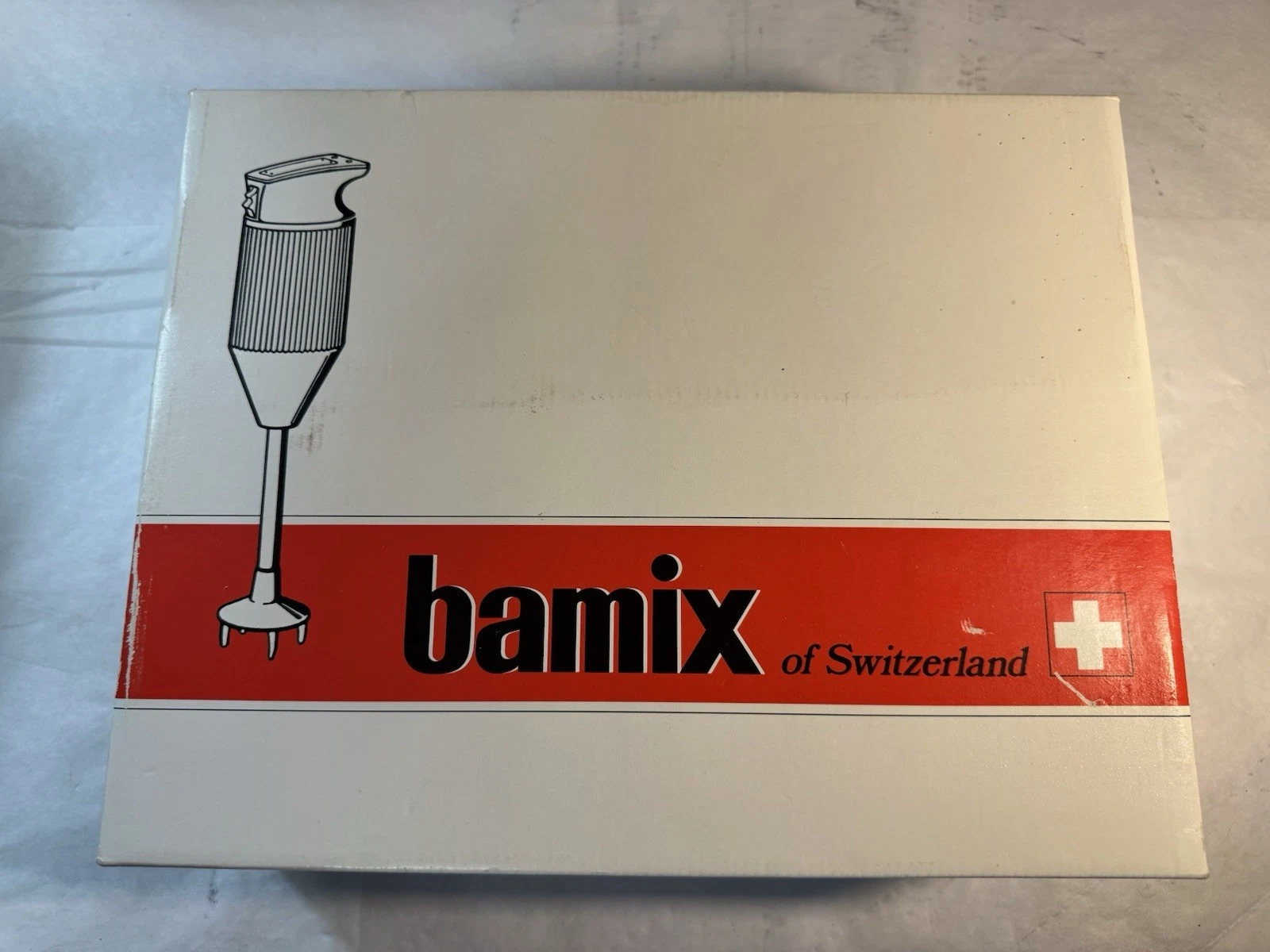 Vintage BAMIX M-133 Swiss Made 2 Speed Hand Immersion Blender Deluxe Wand Mixer
Opens in a new windo