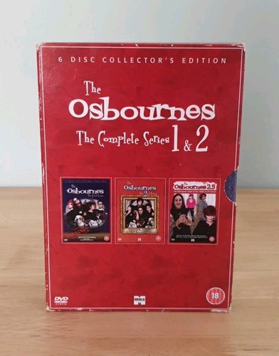 The Osbournes Complete Series 1, 2, 2.5 DVD 2002 Full Screen Ozzy Osbourne