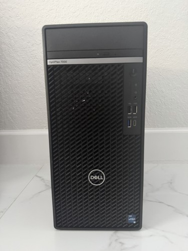 Dell OptiPlex 7000 Tower PC i7-12th Gen 16GB 256GB WIN 10 Warranty 7/31/2026 - Picture 4 of 12