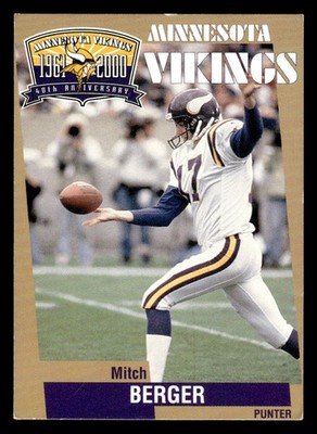 Mitch Berger 2000 Minnesota Vikings Police #2