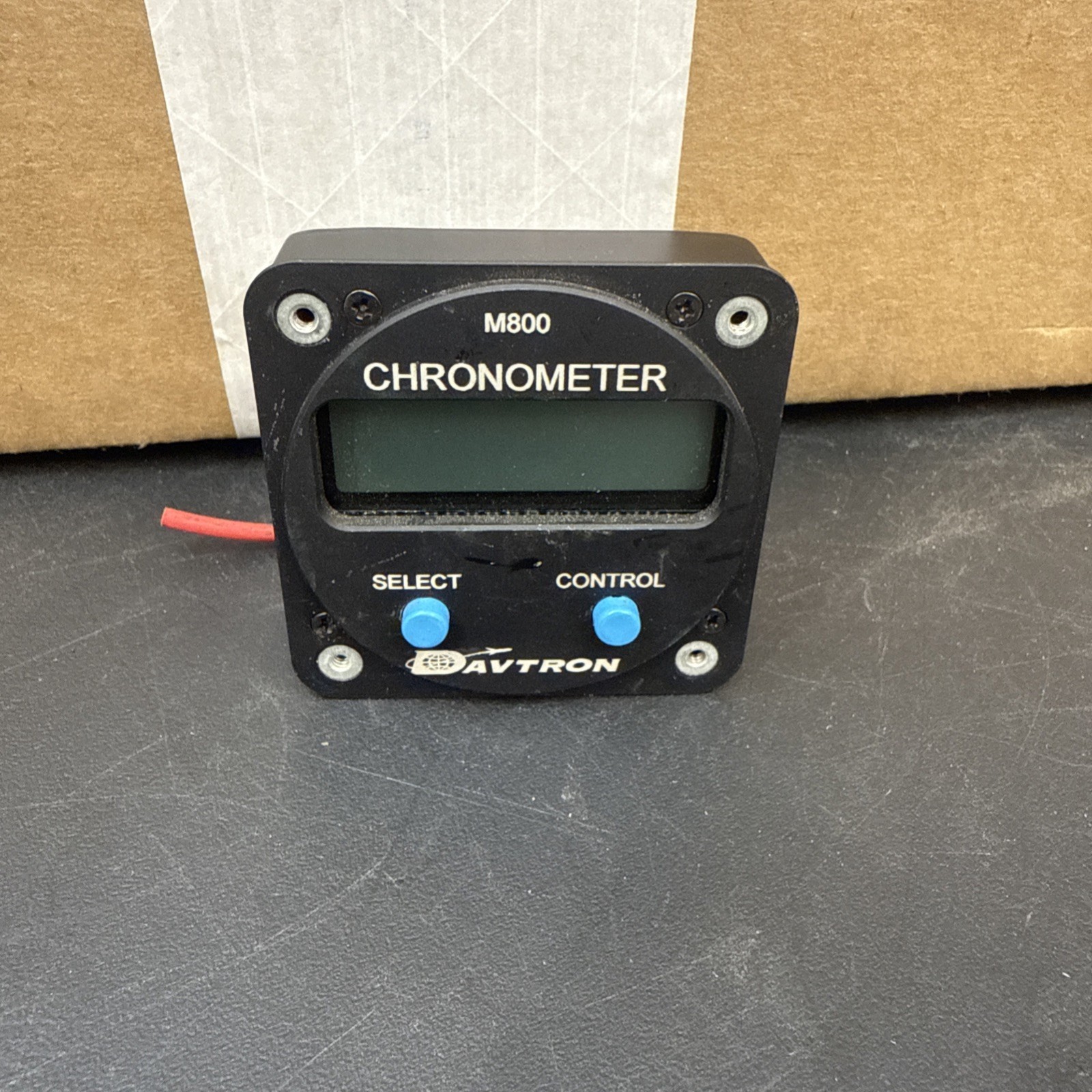 Davtron Model 800 Chronometer Aircraft 14VDC