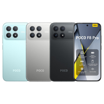 Xiaomi POCO F8 Pro 5G - Dual SIM (Unlocked) - UK Version - NEU & VERSIEGELT