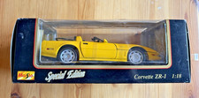 1992 Chevrolet Corvette ZR-1 Maisto Special Edition 1:18 Yellow Diecast Sealed