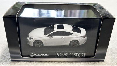 Lexus RC 350 F SPORT ミニカー 1/43 1/43 Kyosho Lexus RC350 F Sport (Sonic Titanium Silver) Car