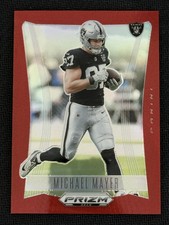 2024 Panini Prizm Deca Michael Mayer Red Prizm 072/199 #169 Raiders GL12