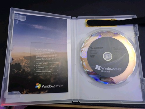 *RARE* Windows Vista Ultimate - Especially for you from Microsoft UK "Gift Pack" - Afbeelding 3 van 4