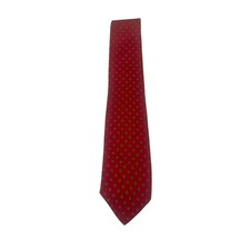 Brooks Brothers Makers Men's Designer Neck Tie Paisley Red All Silk Made In USA