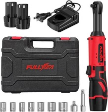 Electric Ratchet Wrench Set12V Cordless Ratchet Wrench 3/8" 400 RPM Ratchet Tool