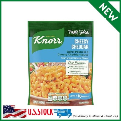 Knorr Pasta Sides Cheesy Cheddar Rotini For Delicious Quick Pasta Side Dishes 4.