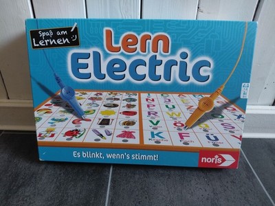 Lernspiel, elektronisch, ''Lern Electric'', Marke: Noris