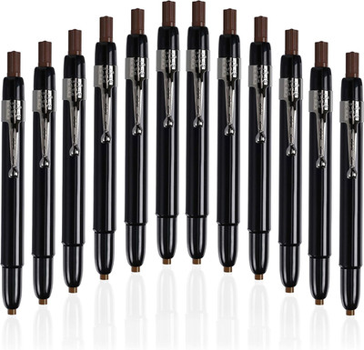620 Brown China Markers Grease Pencils Box of 12 Wax Marking Crayons