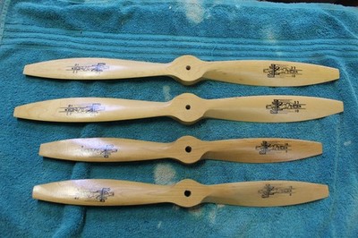 JZ Zinger, Wooden Props for R/C Plane, 22X10 18X8
