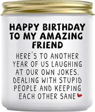 Happy Birthday Gifts for Women - Funny Best Friend Friendship Birthday Gifts for