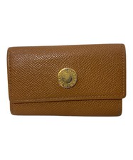 Authentic BVLGARI BVLGARI Key Case Brown Men/Women 4500
