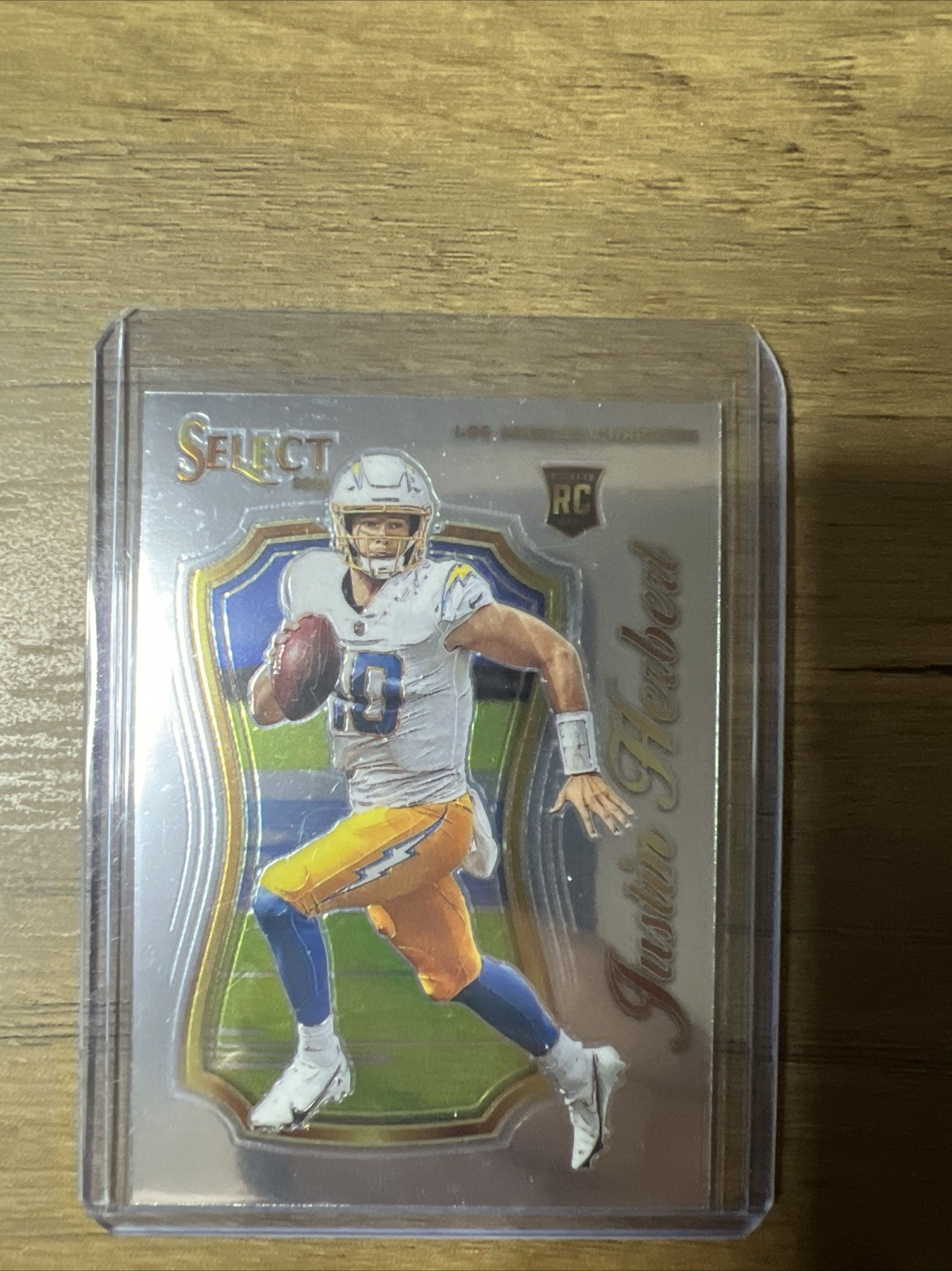 2020 Panini Select - Select Certified Rookies Justin Herbert #SCR-4 (RC)