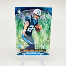 2024 Panini Totally Certified Jonathan Brooks Camo Mirror RC /35