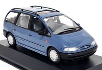 Minichamps 1/43 - Ford Galaxy Mpv 1995 Light Blue Diecast Scale Model Car