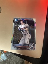 Cody Miller Atlanta Braves 2025 1st Bowman Draft laser Refractor #BDC-91 READ!