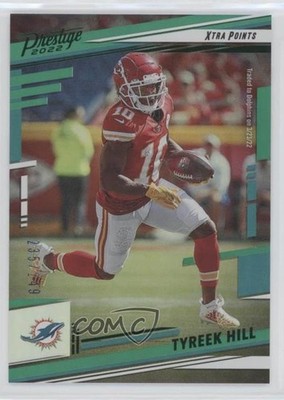 2022 Panini Prestige Xtra Points Premium Green 235/249 Tyreek Hill #144 00gy