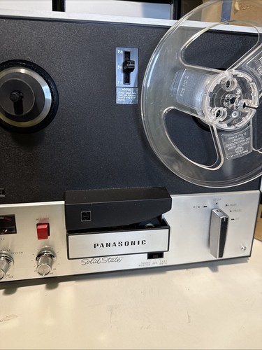 Evil Dead Panasonic RQ-706S Reel to Reel Tape Recorder 3 Speed Tested WORKS - Picture 12 of 24