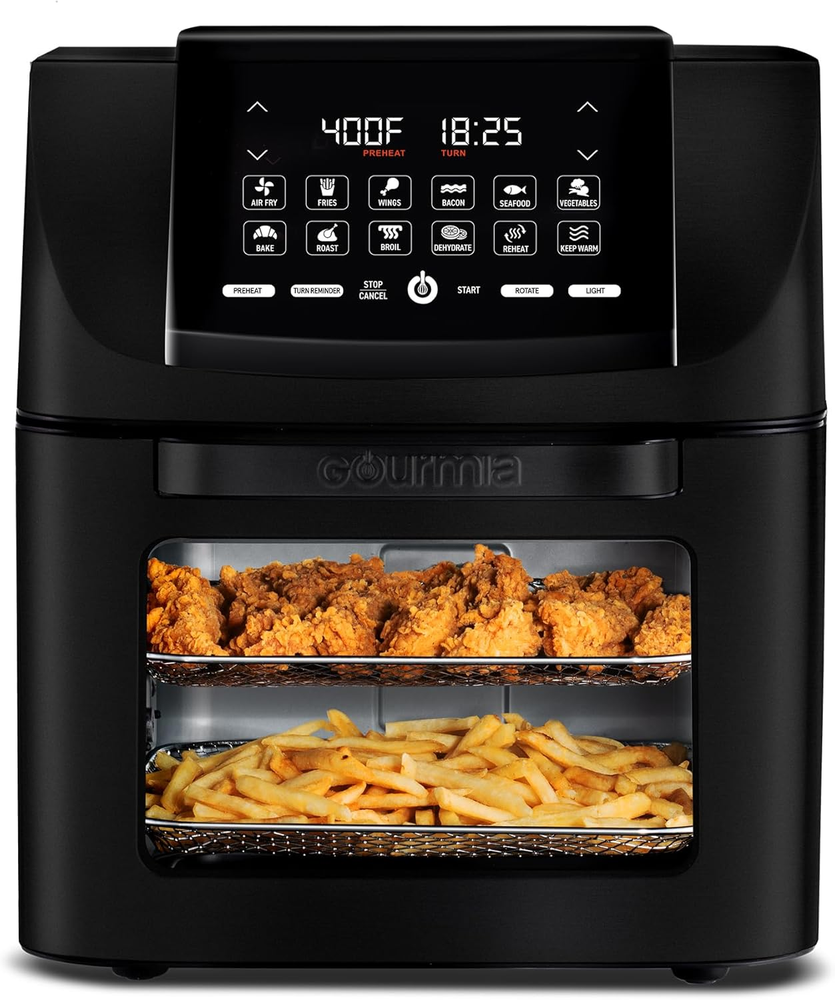 14-Quart Digital Air Fryer Toaster Oven Combo All-In-One Appliance 14-Quart Digital Air Fryer Toaster Oven Combo All-In-One Appliance