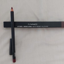 MAC Lip pencil BURGANDY Full Size .09 g crayon full size NIB