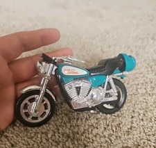 Harley Davidson Matchbox 1981 Teal Kidco