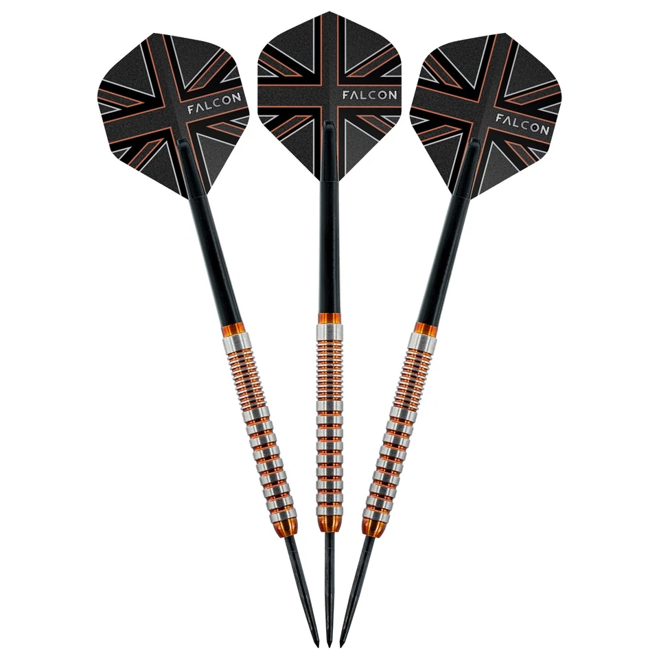 FALCON™ PEREGRINE Tungsten Darts Set 22g or 24g Barrels Shafts Flights Wallet - Image 2 of 4