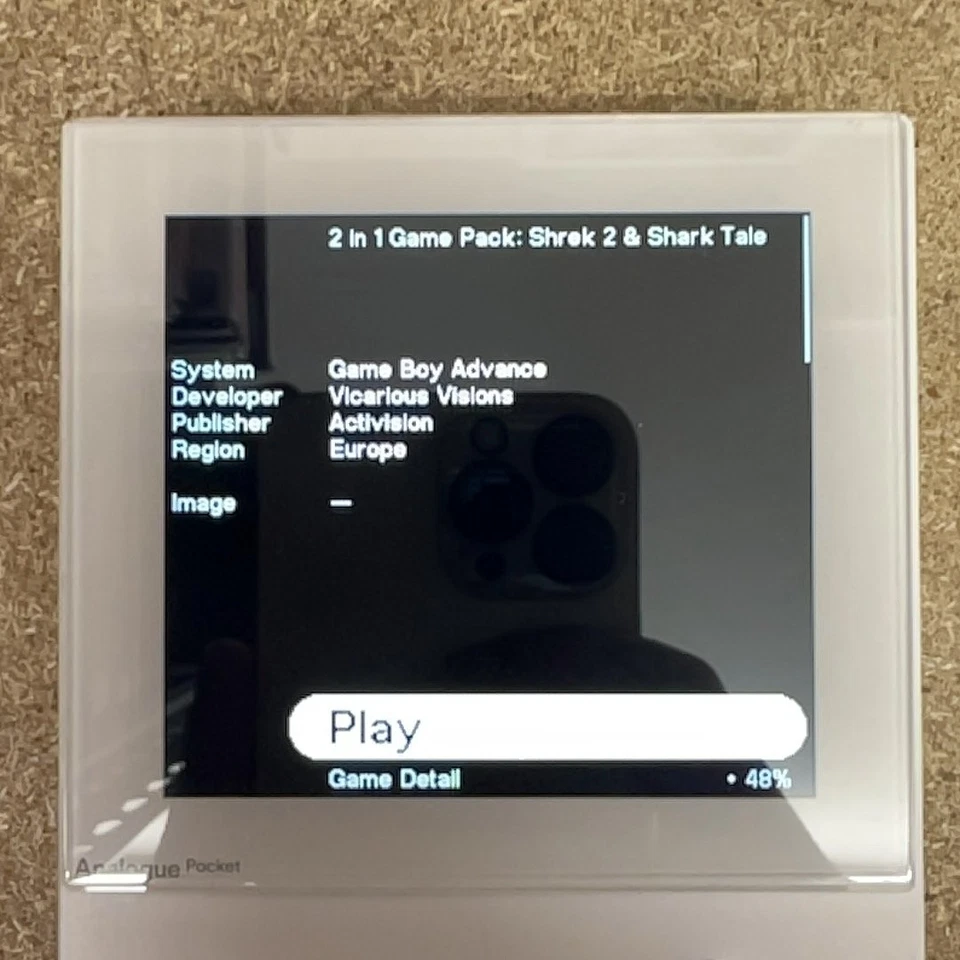 2 in 1 Game Pack DreamWorks Shark Tale & DreamWorks Shrek 2 (GBA) [Loose] - Image 3 of 4