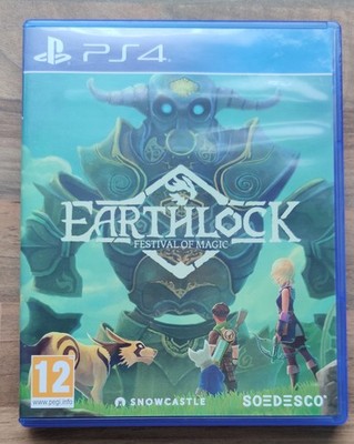 PS4 = Earthlock - Festival of Magic = RPG JRPG = Hand Painted Art Style = PS5