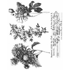 Tim Holtz Cling Rubber Stamps - Flower Shop CMS401