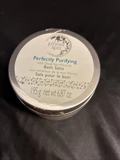 Avon Planet Spa PERFECTLY PURIFYING Bath Salts w/ Dead Sea Minerals 6.87 oz NEW!