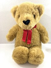Aurora Huggy Teddy Bear w/Red Bow 19" soft plush