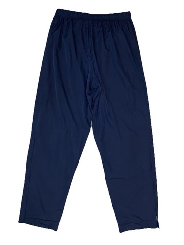VTG Notre Dame Fighting Irish Adidas Blue Navy Baggy Track Pants Sz XL 32x33 - Picture 2 of 10