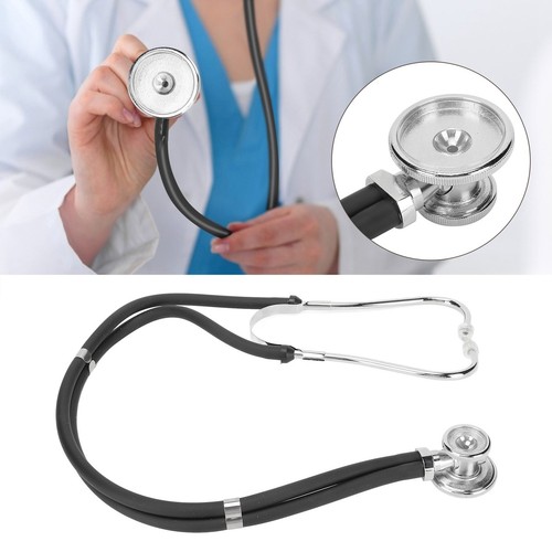 Double Head Stethoscope Aluminium Alloy Multifunctional Clear Transmission L EUJ