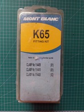 Mont Blanc K65 Mounting Kit. I Think They Are For Roof Racks Or Boxes.