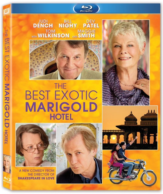 The Best Exotic Marigold Hotel Blu-ray