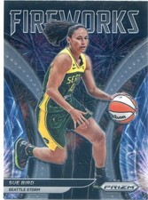 2022 Panini Prizm WNBA SUE BIRD #5 FIREWORKS Insert STORM