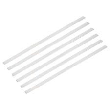 6Pcs Square Aluminum Flat Bar, 1/8"x 25/64"  x 12" 6061 Aluminum Flat Bar