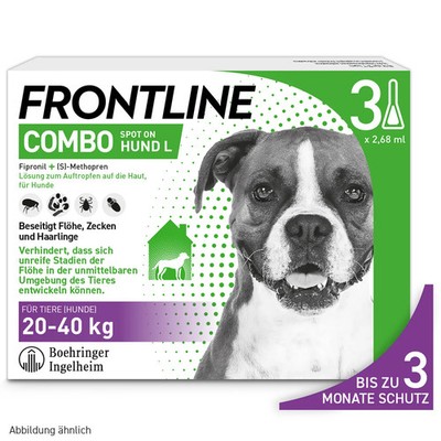 FRONTLINE Combo Spot on Hund L Lsg.z.Auft.a.Haut 3 St. PZN 17558605