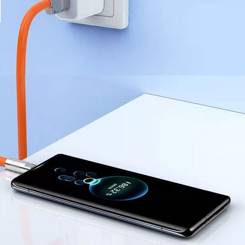 Fast Charging USB Cable for Xiaomi & Silicone Material 1M/2M Lengths - Zdjęcie 2 z 17