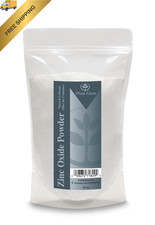 Zinc Oxide Powder 1 lb. Non-Nano, Uncoated, 100 16 Ounce Pack of 1 , White